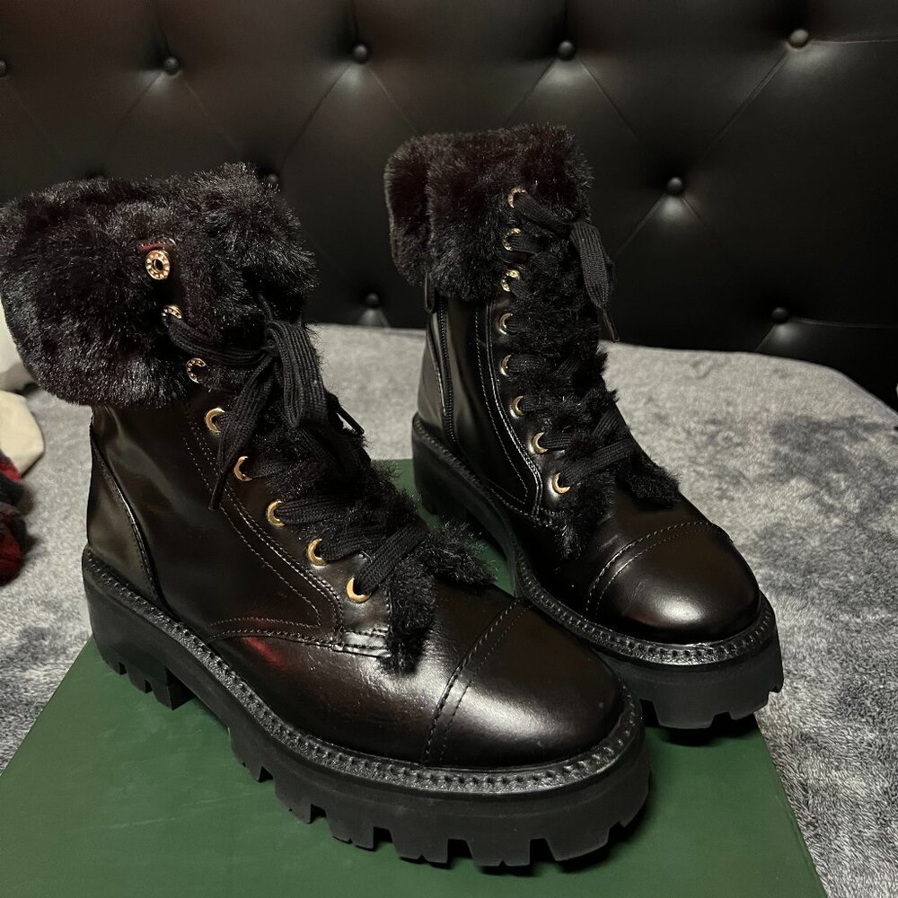Kate Spade Merrit Winter Leather Boots